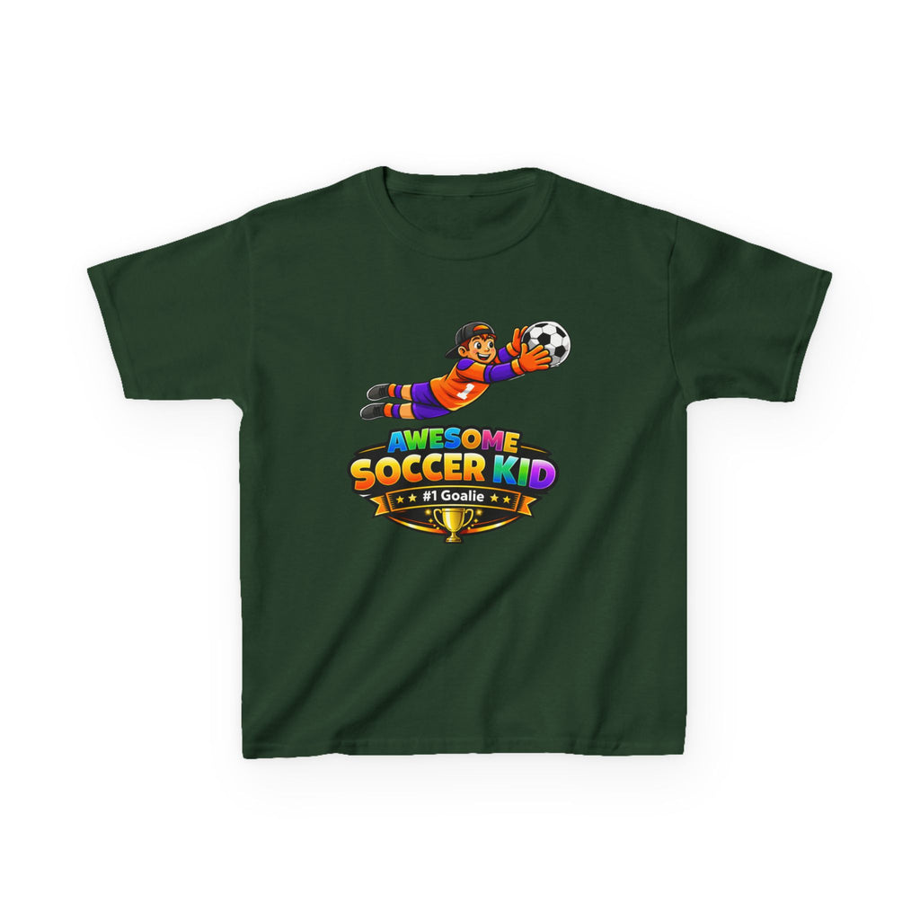 Kids Soccer Goalie T-Shirt – Last Line of Defense Graphic Tee