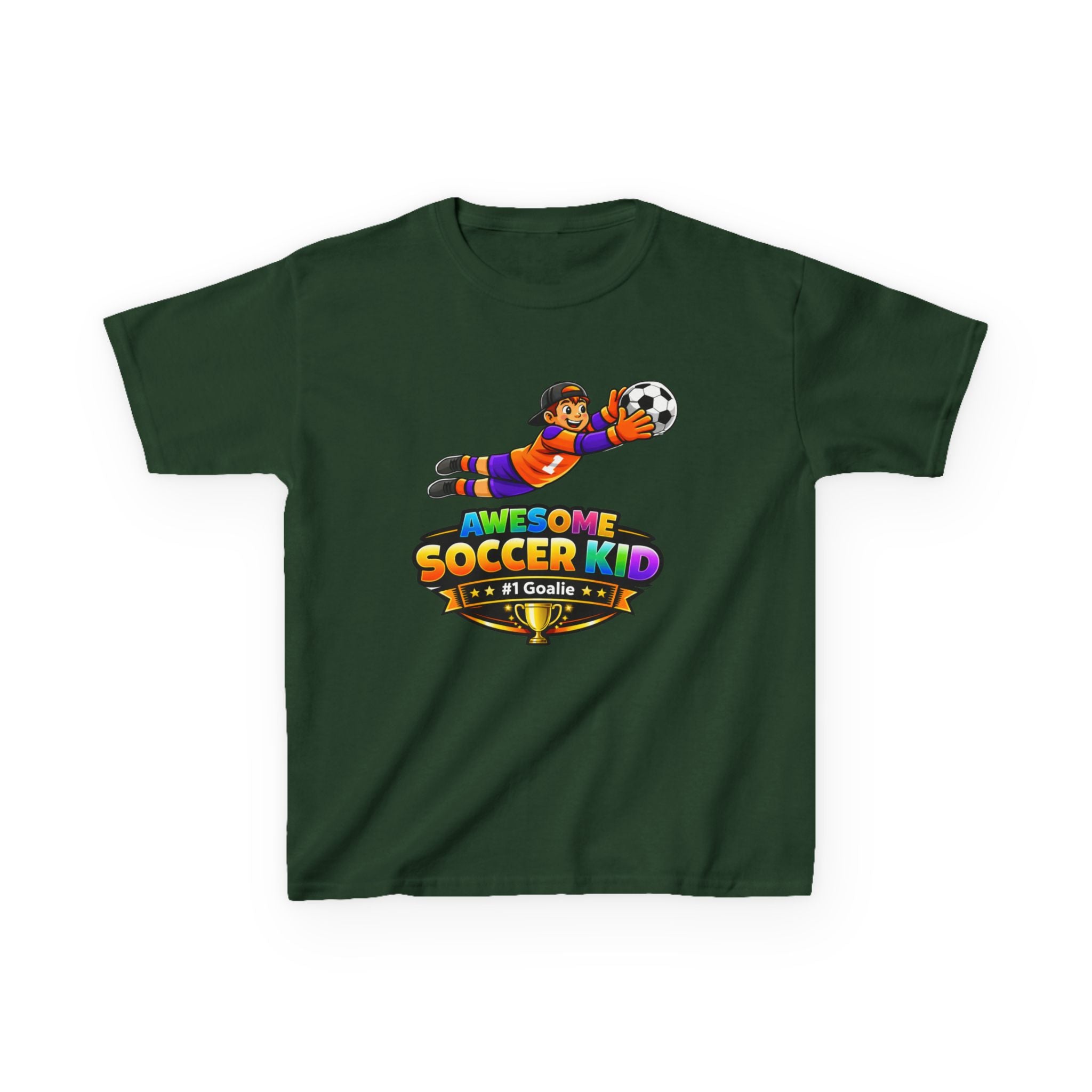 Kids Soccer Goalie T-Shirt – Last Line of Defense Graphic Tee