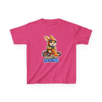 Kids Racing T-Shirt — 'Born to Zoom' Racing Bunny Graphic Tee