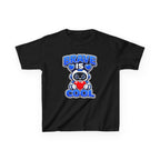 Kids Robot T-Shirt — 'Brave Is Cool' Heart Graphic Tee