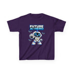 Kids Robot T-Shirt — 'Future AI Hero' Cute Robot STEM Graphic Tee
