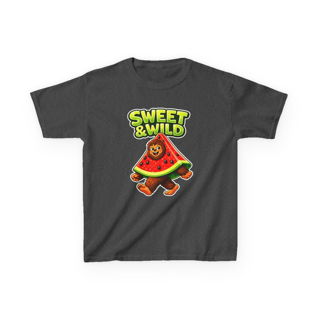 Kids Watermelon T-Shirt — 'Sweet & Wild' Fun Fruit Graphic Tee