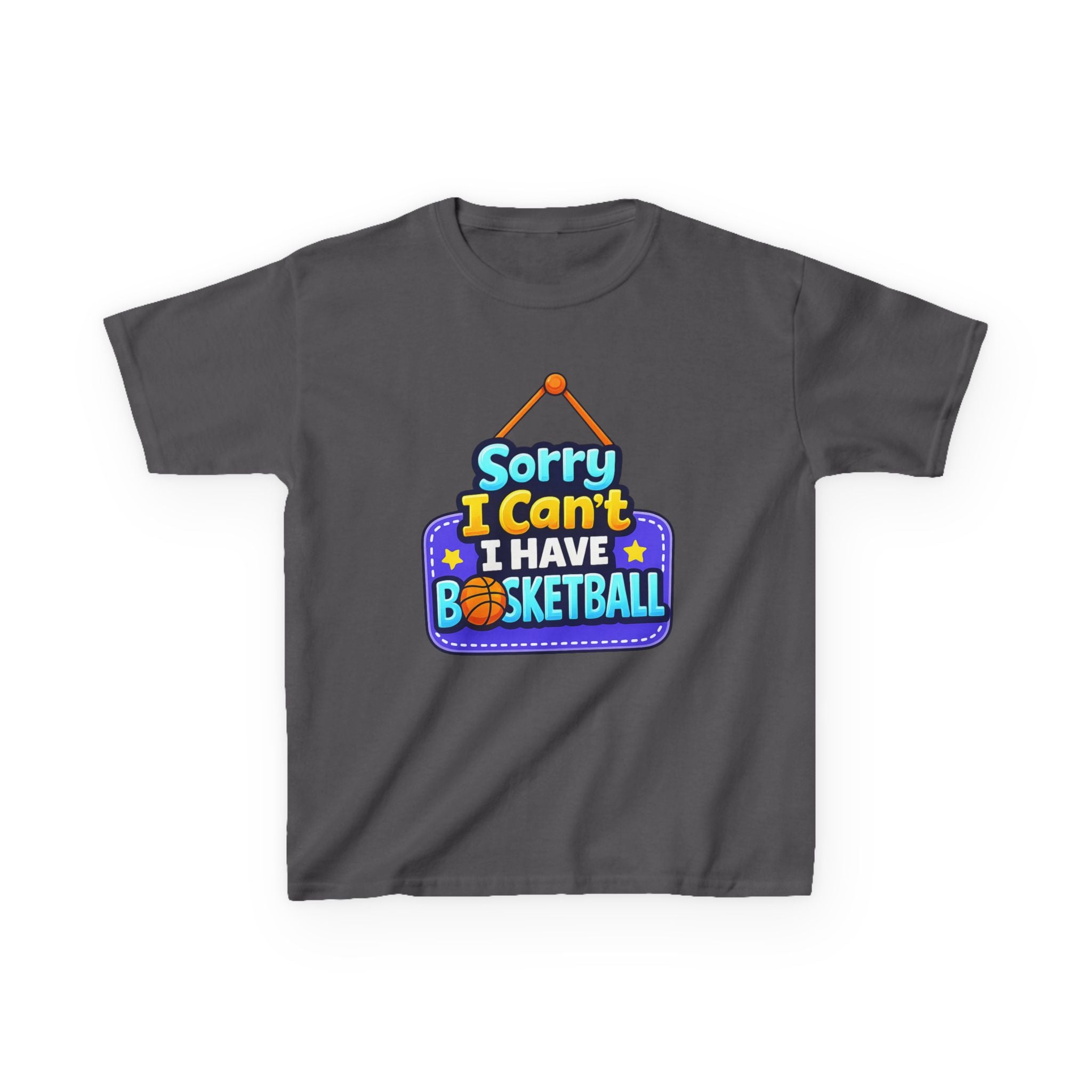 Sorry I Can't I Have Basketball - Kids T Shirt