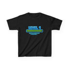 Kids Gaming T-Shirt — 'Level 1 Awesomeness Loading' Gamer Birthday Graphic Tee