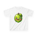 Kids Apple T-Shirt — 'Totally Ap-peal-ing' Cute Kawaii Green Apple Graphic Tee