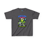 Kidxtr™ Kids Soccer T-Shirt — 'Too Fast for Earth' Alien Soccer Graphic Tee