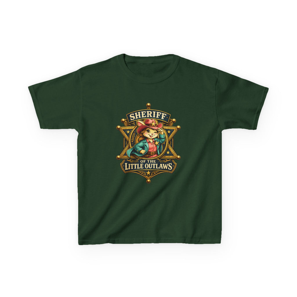 Lady Sheriff Rabbit - Kids T Shirt