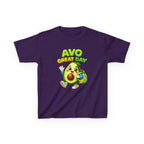 Kids Tee — "Avo Great Day" Cute Avocado Backpacker Shirt