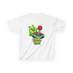 Kids Gamer T-Shirt — 'Level Up!' Gamer Alien Graphic Tee