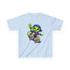 Kids Alien T-Shirt — 'Skate or Alien' Skateboard Graphic Tee