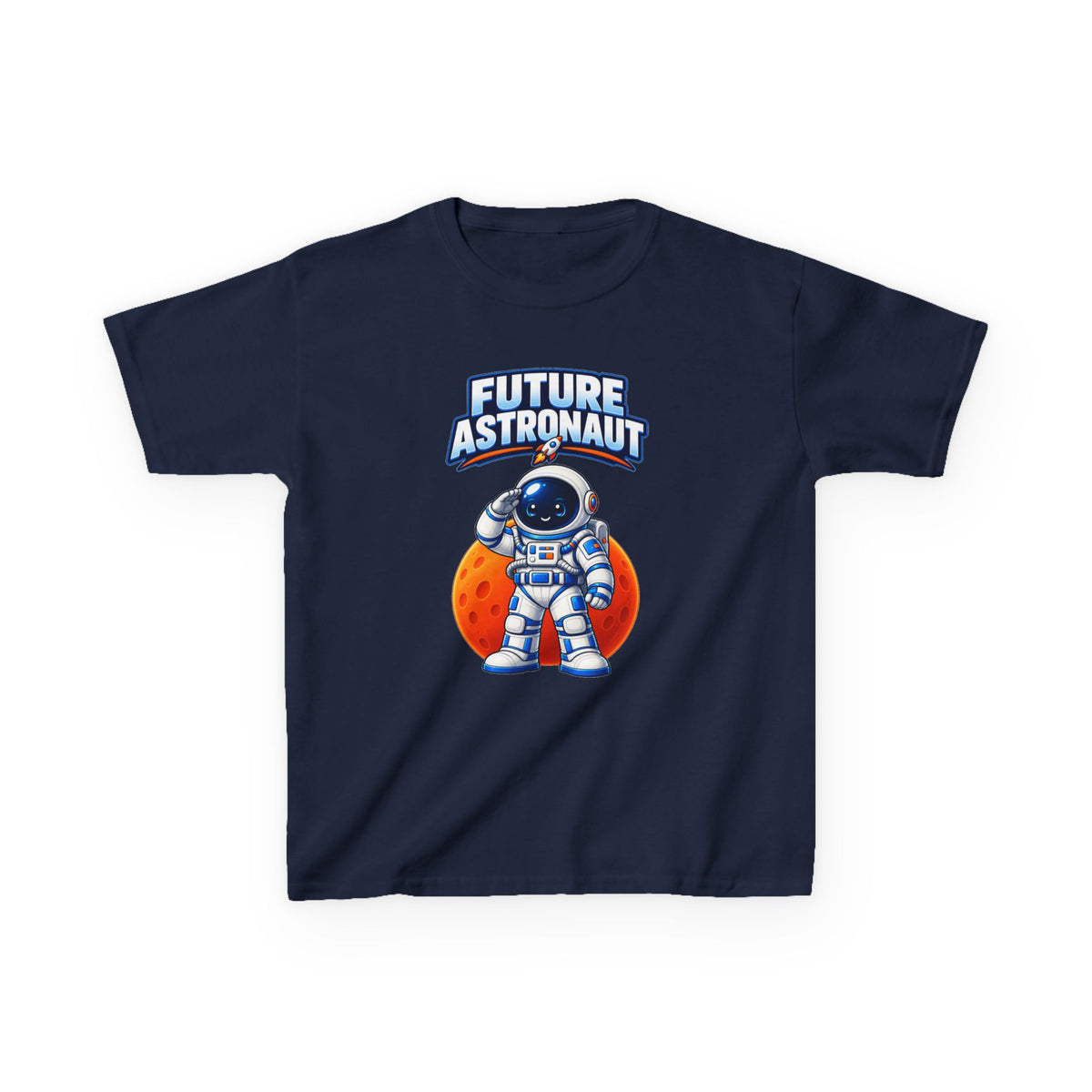 Kidxtr™ Kids Space T-Shirt — 'Future Astronaut' Kids Space Graphic Tee