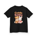 Kids Animal T-Shirt – Cuddle Buddies Bear & Bunny Graphic Tee