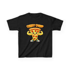 Kids Pizza T-Shirt — 'Cheesy Champ' Fun Food Graphic Tee