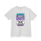 Kids Party T-Shirt — 'Ready, Set, Party!' Gaming Graphic Tee