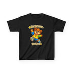 Kids Bear T-Shirt — 'Be Brave, Be Kind' Cute Bear Motivational Graphic Tee
