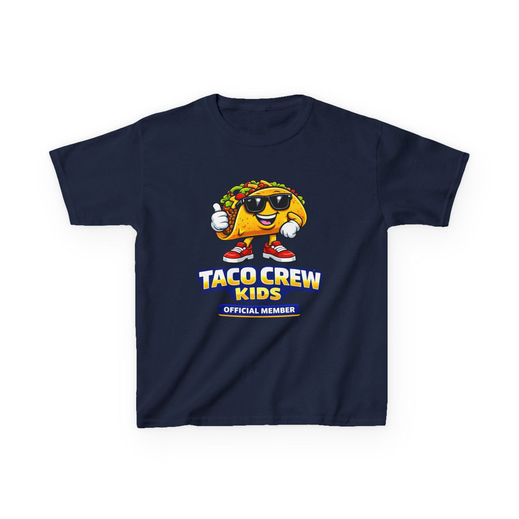 Kids Football T-Shirt — 'Taco Power' Football Hero Graphic Tee