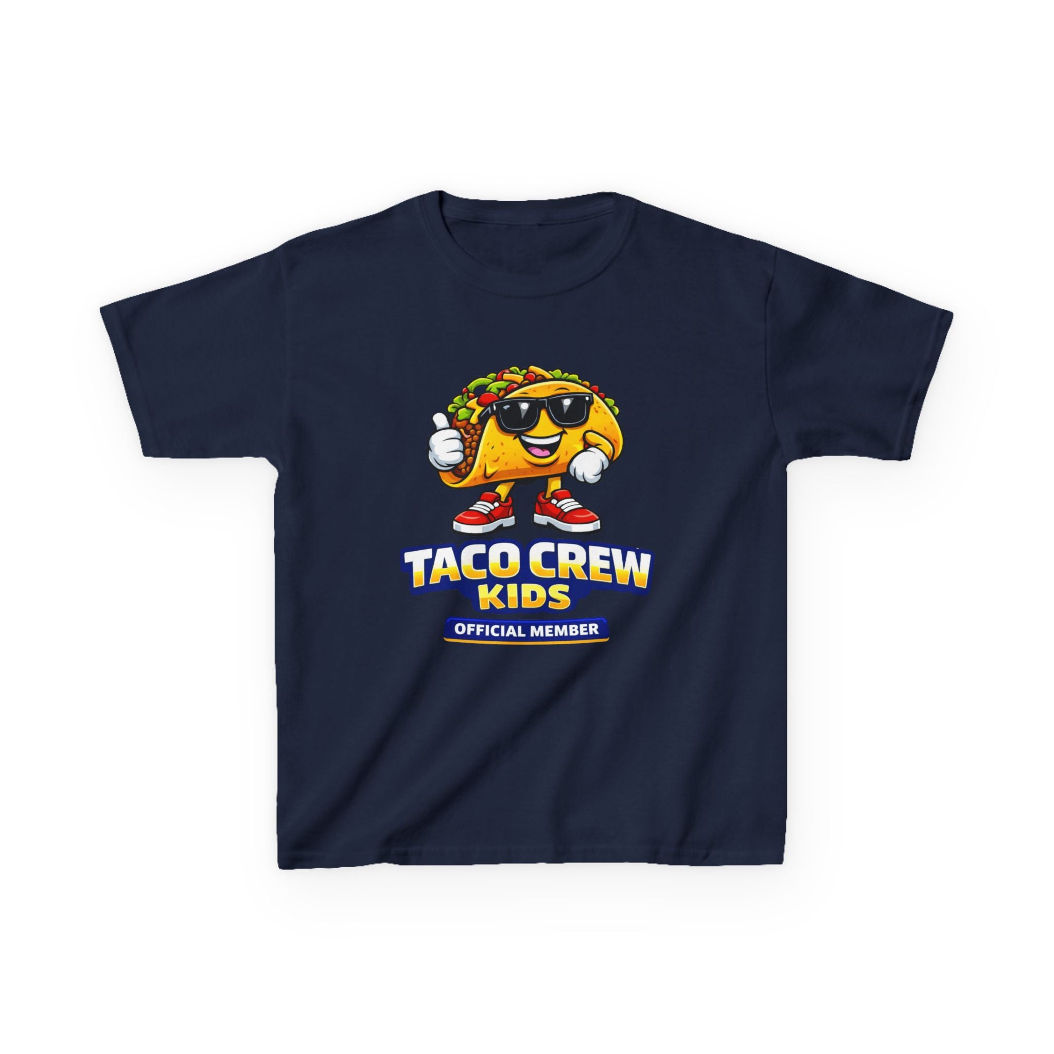 Kids Football T-Shirt — 'Taco Power' Football Hero Graphic Tee