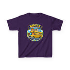Kids School T-Shirt — 'Let’s Go!' KIDXTR Explorers Club Bus Graphic Tee