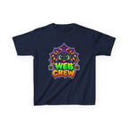Kidxtr™ Kids Spider Web T-Shirt — 'Web Crew' Halloween Graphic Tee