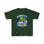 Kidxtr™ Kids Alien T-Shirt — 'My Ride's From Another Planet' Space Rider Graphic Tee