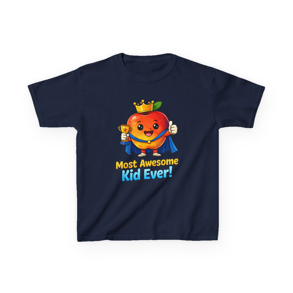 Crowned Apple - Kids T Shirt