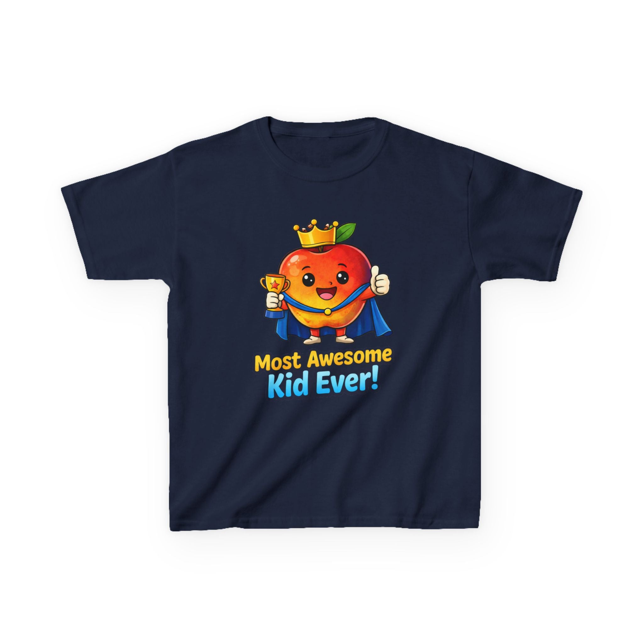 Crowned Apple - Kids T Shirt