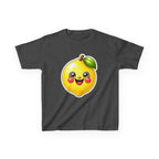 Kids Lemon T-Shirt — 'Stay Zesty' Cute Smiling Lemon Fruit Graphic Tee