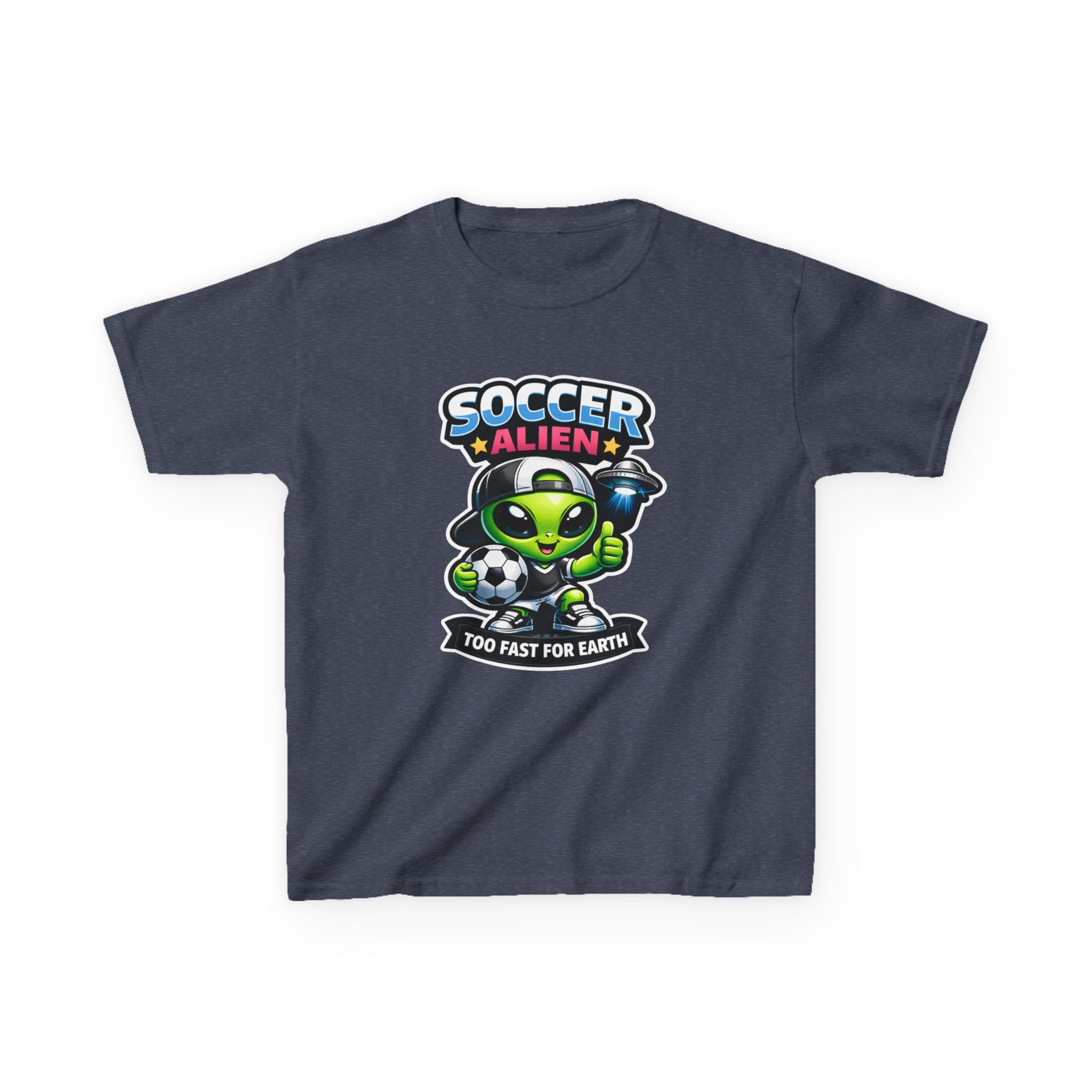 Kids Soccer Alien - Kids T Shirt