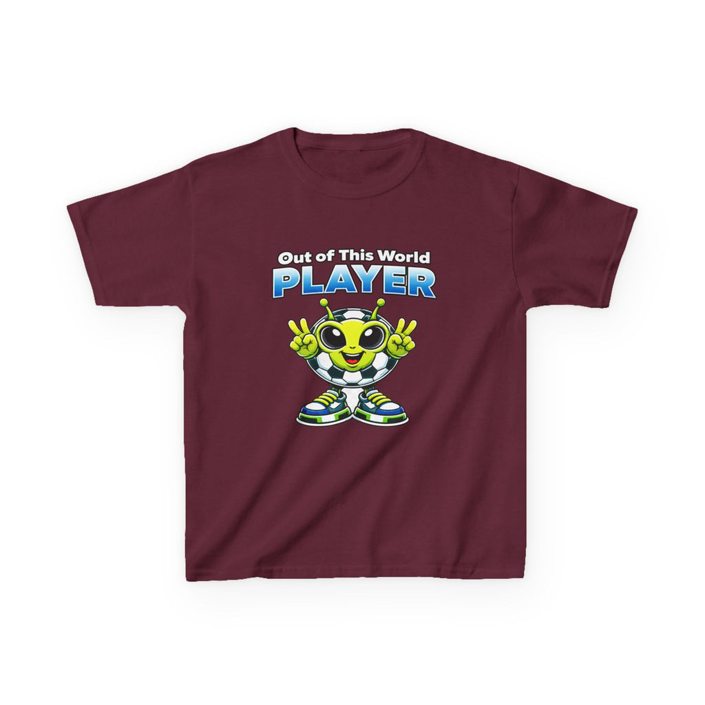 Kids Alien Soccer T-Shirt – Out of This World Graphic Tee