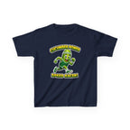 Kids Cucumber T-Shirt — 'Cucumber Power Speed Racer' Cute Cartoon Veggie Graphic Tee