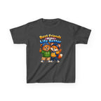 Kids Friendship T-Shirt — 'Best Friends Make Life Better' Cute Bear & Fox Graphic Tee