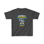Robot Explorer Kids T‑Shirt — "Powered by Curiosity" Space Robot Tee