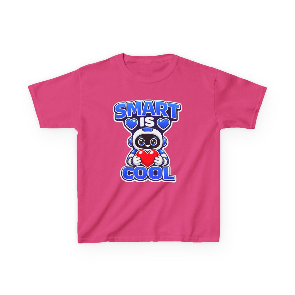 Kids Robot T-Shirt — 'Smart Is Cool' Graphic Tee