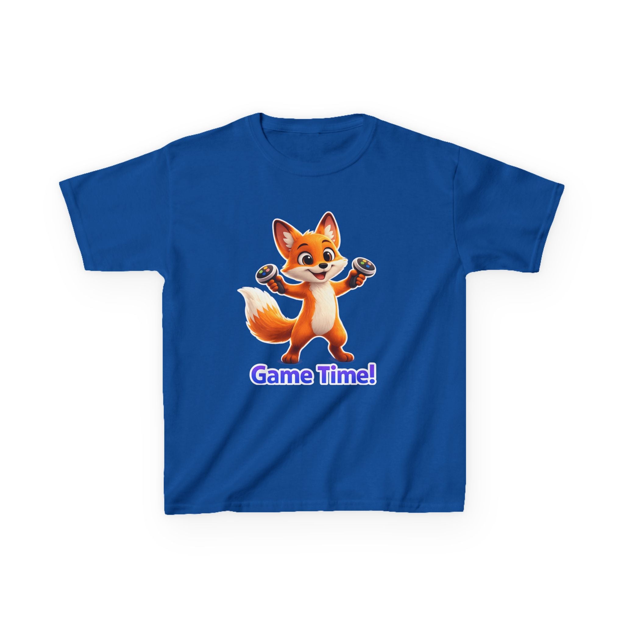 Kids Gamer T-Shirt – Fox Game Time Graphic Tee