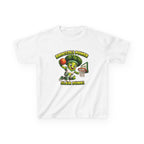 Kids Broccoli T-Shirt — 'Broccoli Power Slam Dunk!' Basketball Veggie Graphic Tee