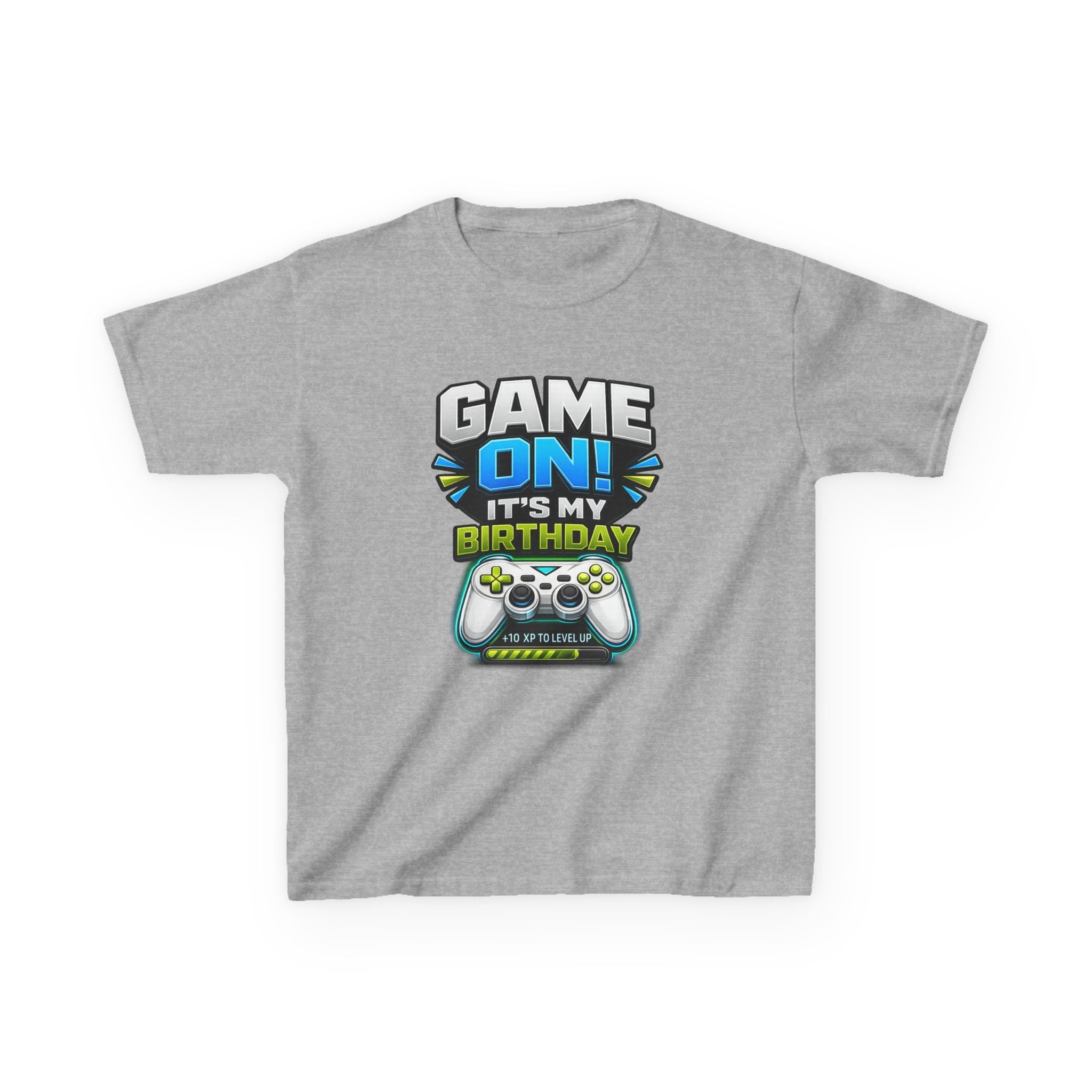 Kids Birthday T-Shirt – It's My Birthday Squad Graphic Tee
