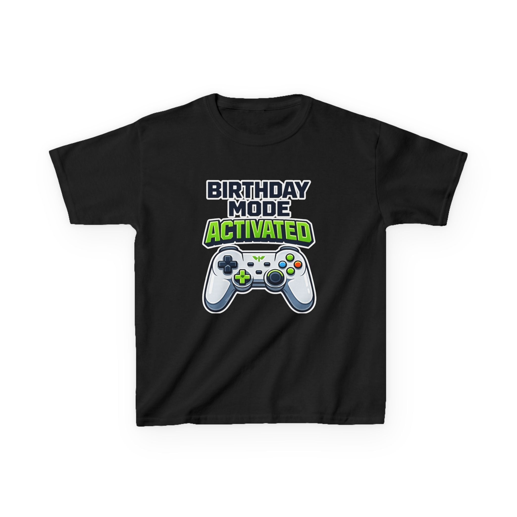 Kids Birthday Gamer T-Shirt – Birthday Mode Graphic Tee