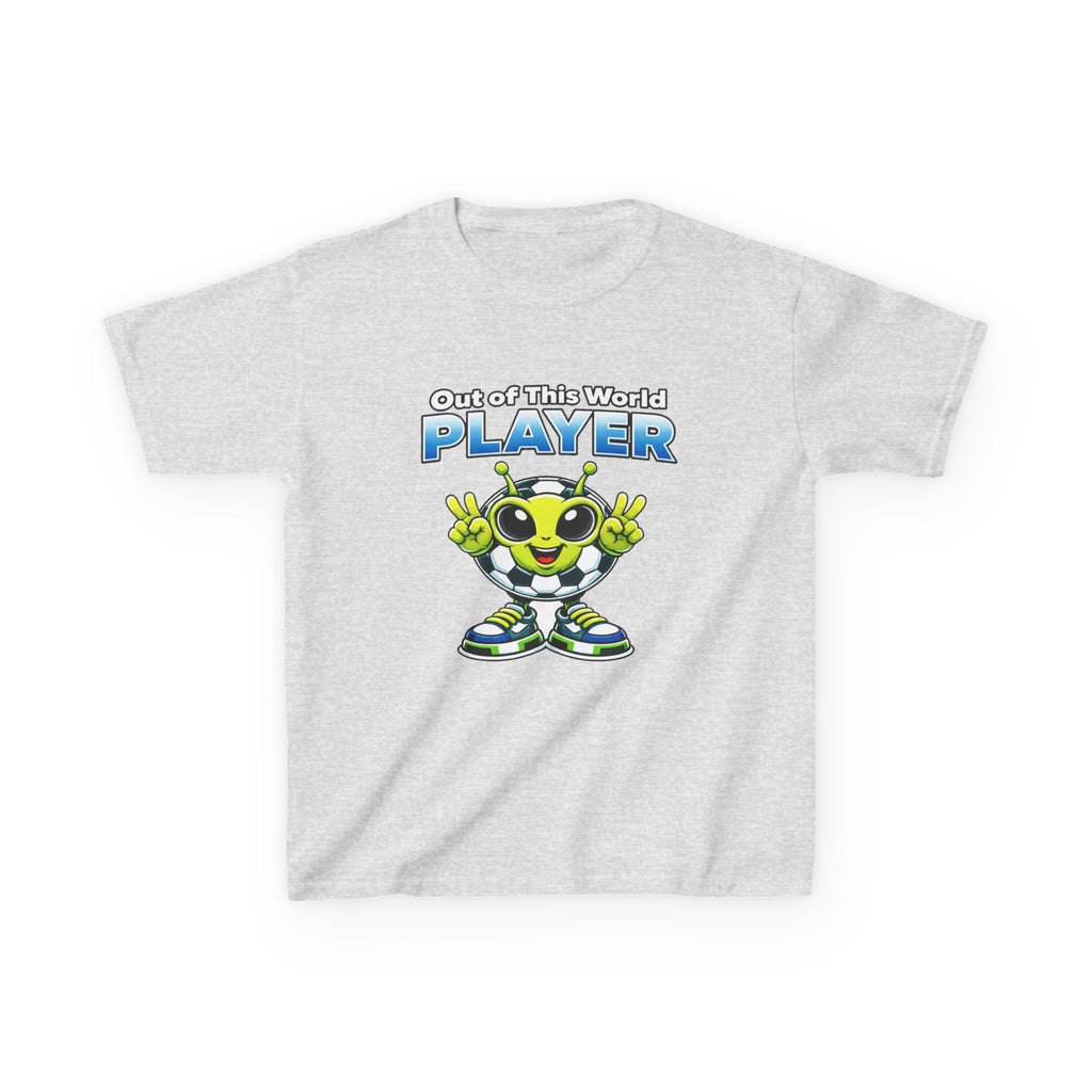 Kids Alien Soccer T-Shirt – Out of This World Graphic Tee