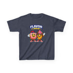 Kids Food T-Shirt — 'Flavor Crew' Donut & Ice Cream Graphic Tee