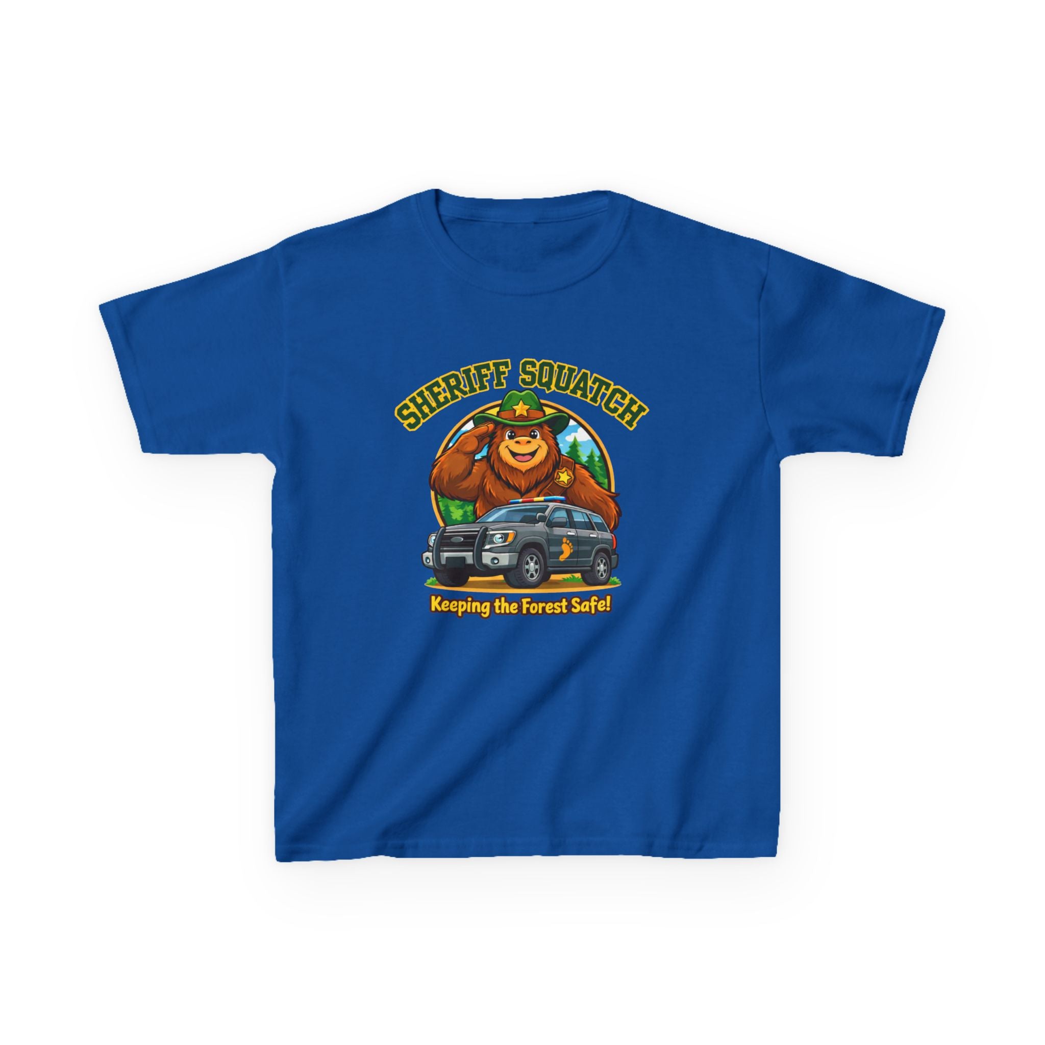 Kids Bigfoot T-Shirt – Sheriff Squatch Graphic Tee