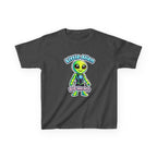 Kids Alien T-Shirt — 'Little Alien, Big Heart' Cute Space Graphic Tee