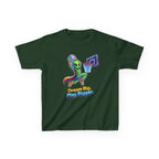 Kids Alien T-Shirt — 'Dream Big, Play Bigger' Basketball Graphic Tee