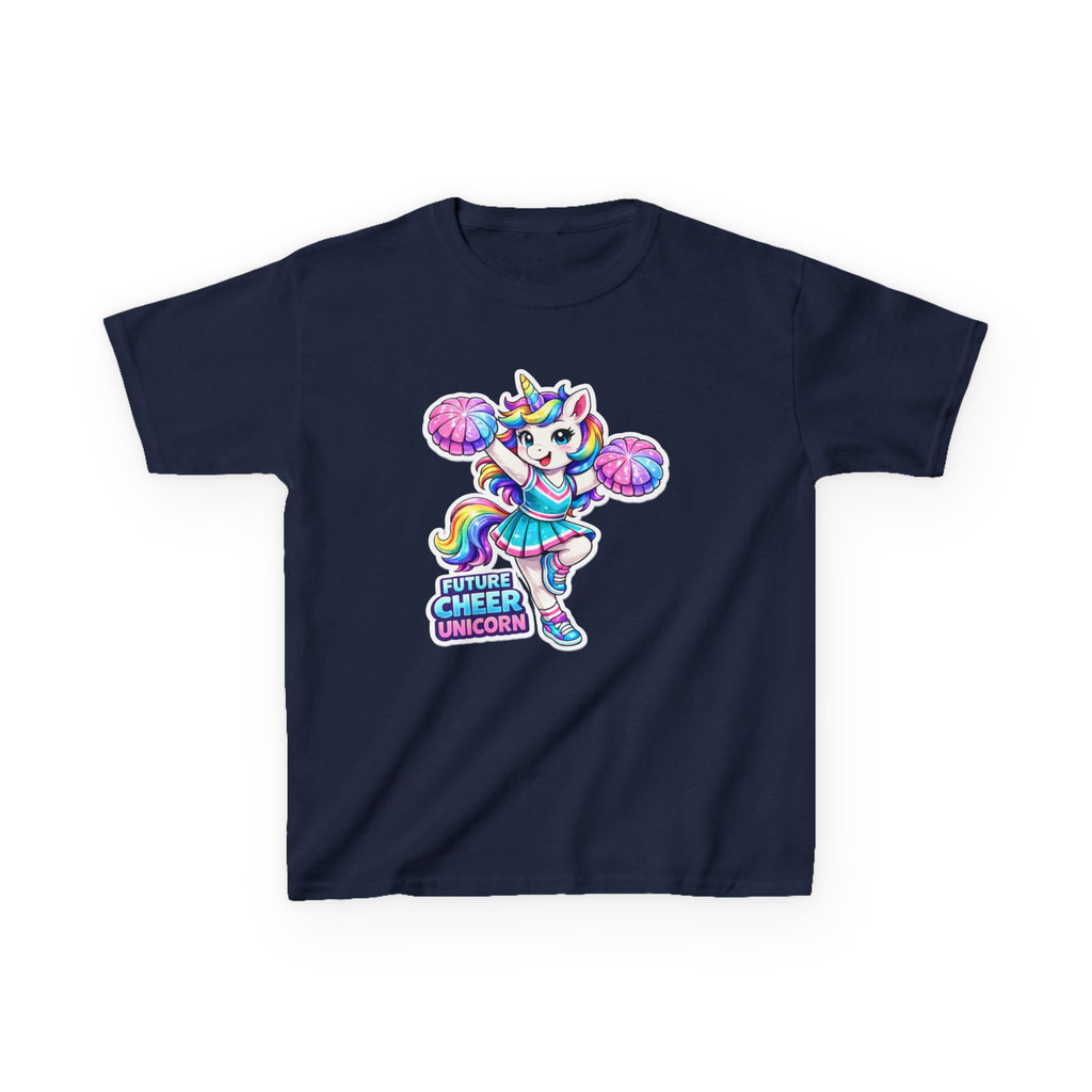 Unicorn Cheerleader - Kids T Shirt