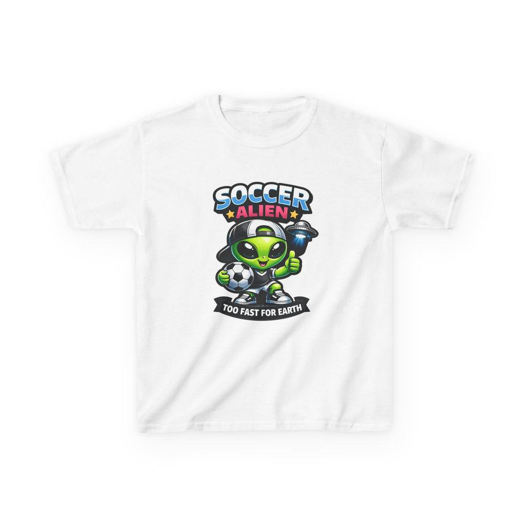 Kids Soccer Alien - Kids T Shirt