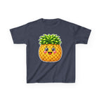 Kids Pineapple T-Shirt — 'So Sweet' Cute Pineapple Face Fruit Graphic Tee
