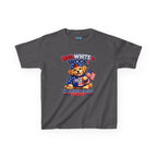 Kidxtr™ Kids Patriotic T-Shirt — 'Red White & Woof!' USA Dog Graphic Tee