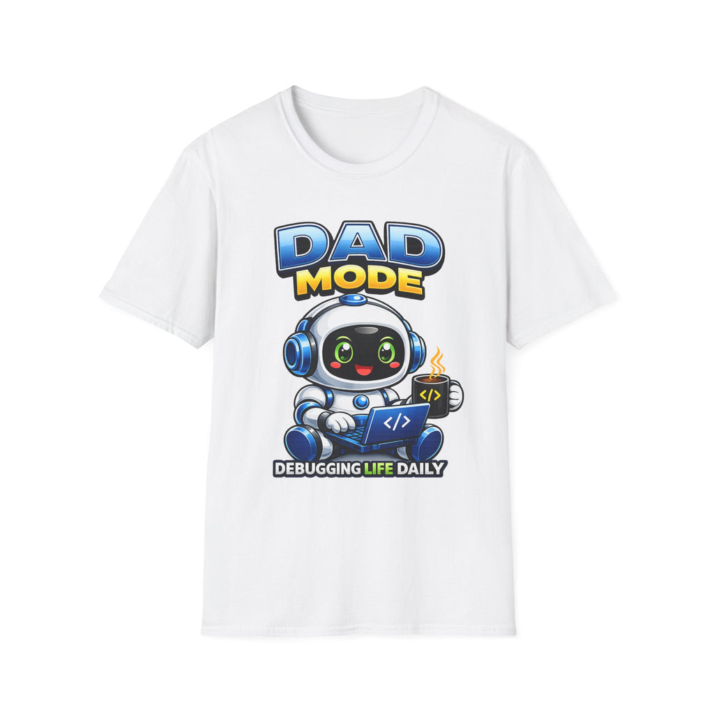 Dad Coding Robot T-Shirt – Support Crew Graphic Tee