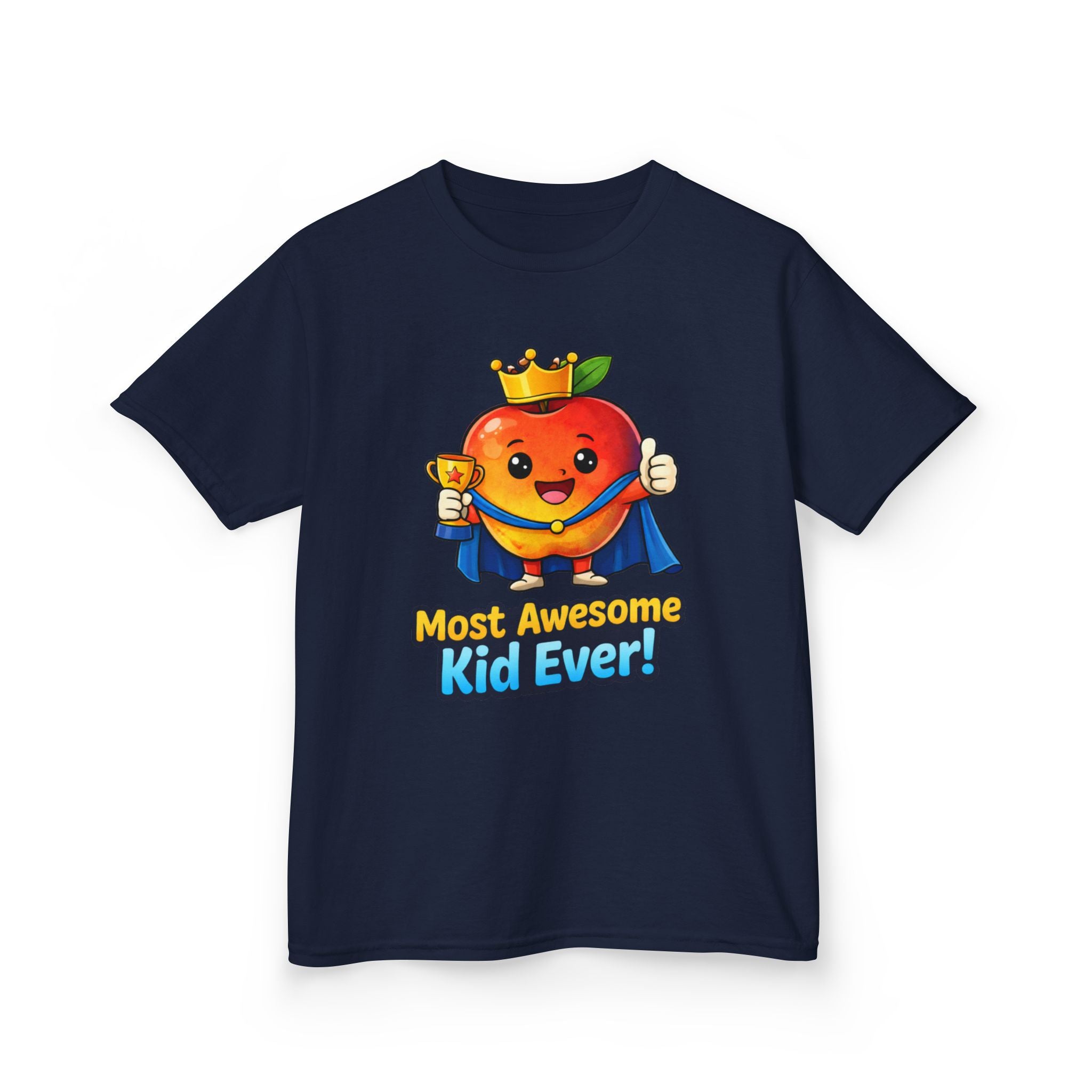 Crowned Apple - Kids T Shirt