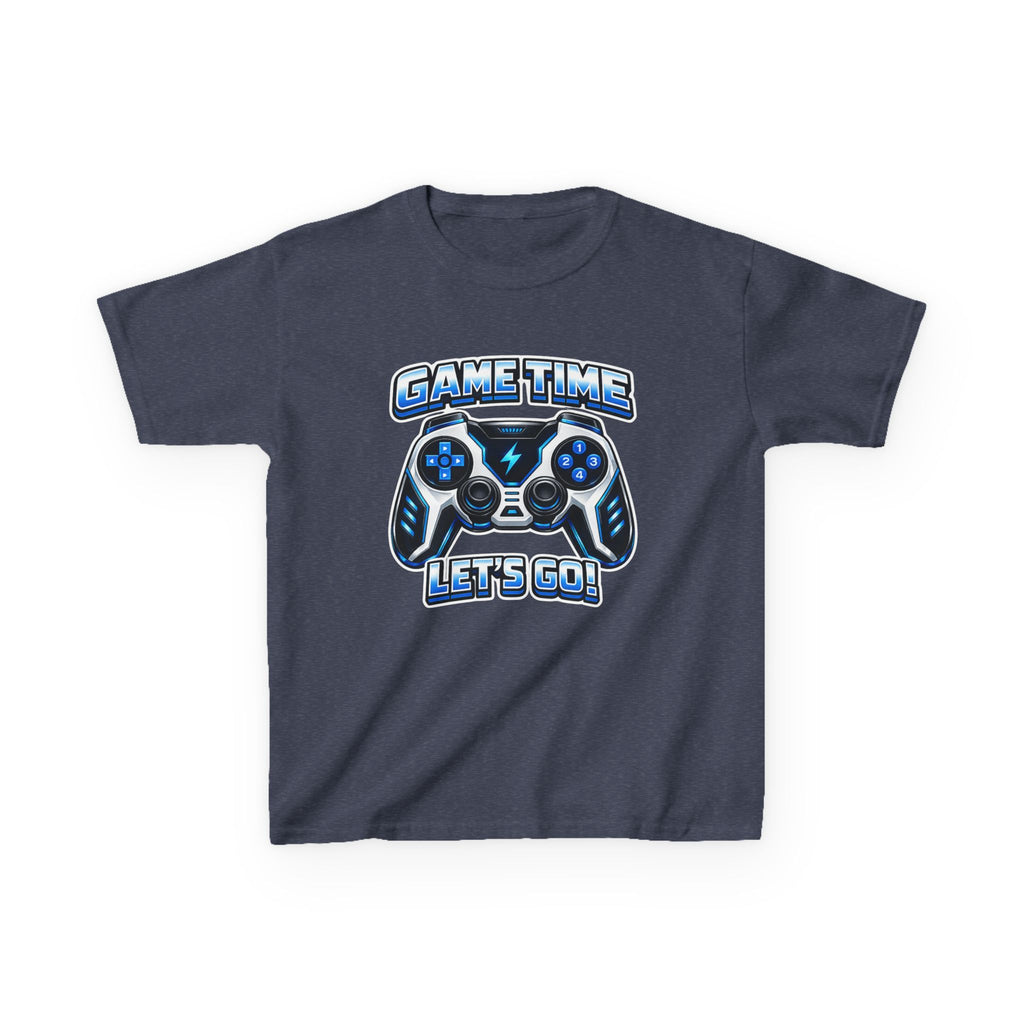 Kids Game Time T-Shirt — 'Let's Go!' Video Game Controller Graphic Tee