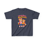 Kids Fox T-Shirt — 'Little Steps, Big Dreams' Cute Foxes Preschool Graphic Tee